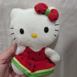 Hello Kitty Plush Toy in Red Dress